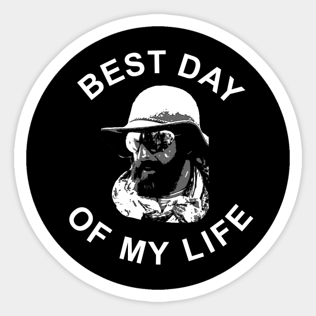 Best Day OF My Life (black circle) Sticker by Best Day Of My Life